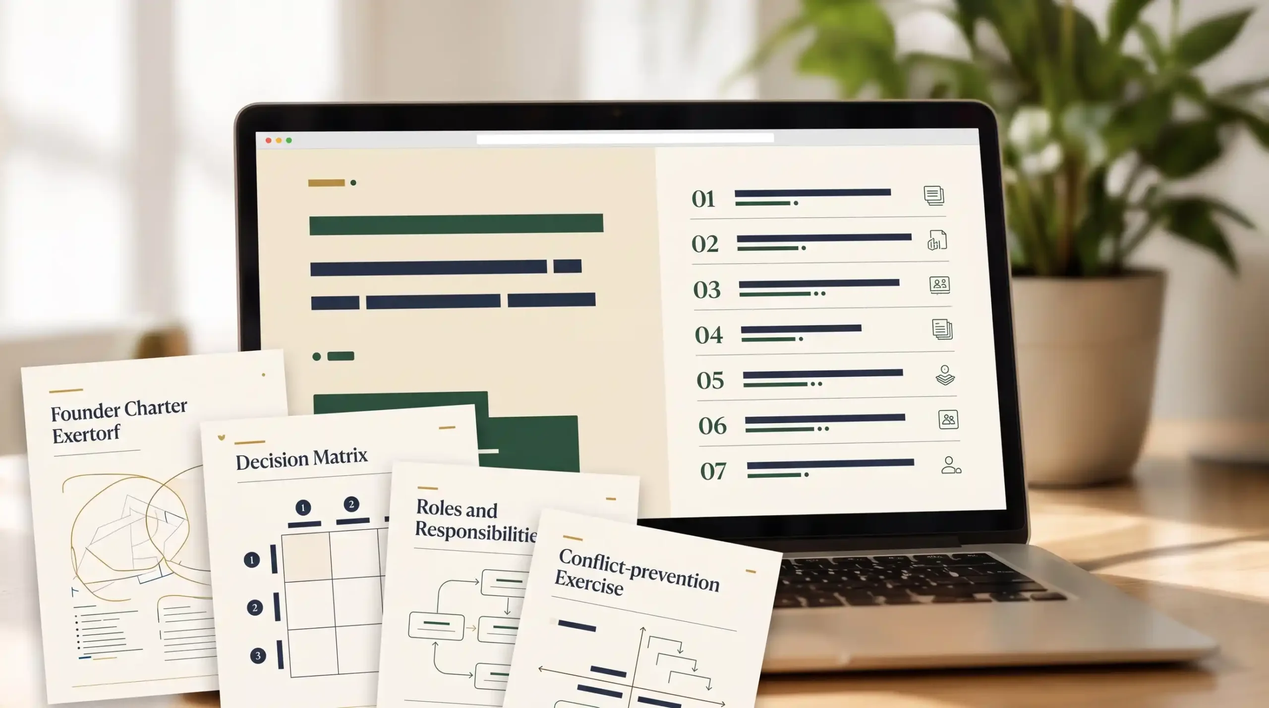Founder Quickstart und Founder Charter
